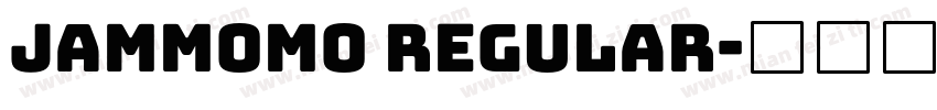 jammomo regular字体转换